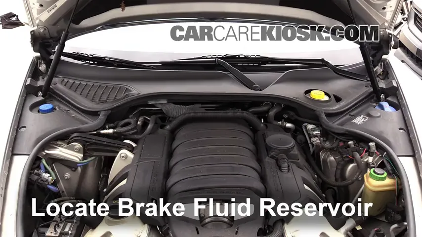 2010 Porsche Panamera 4S 4.8L V8 Brake Fluid